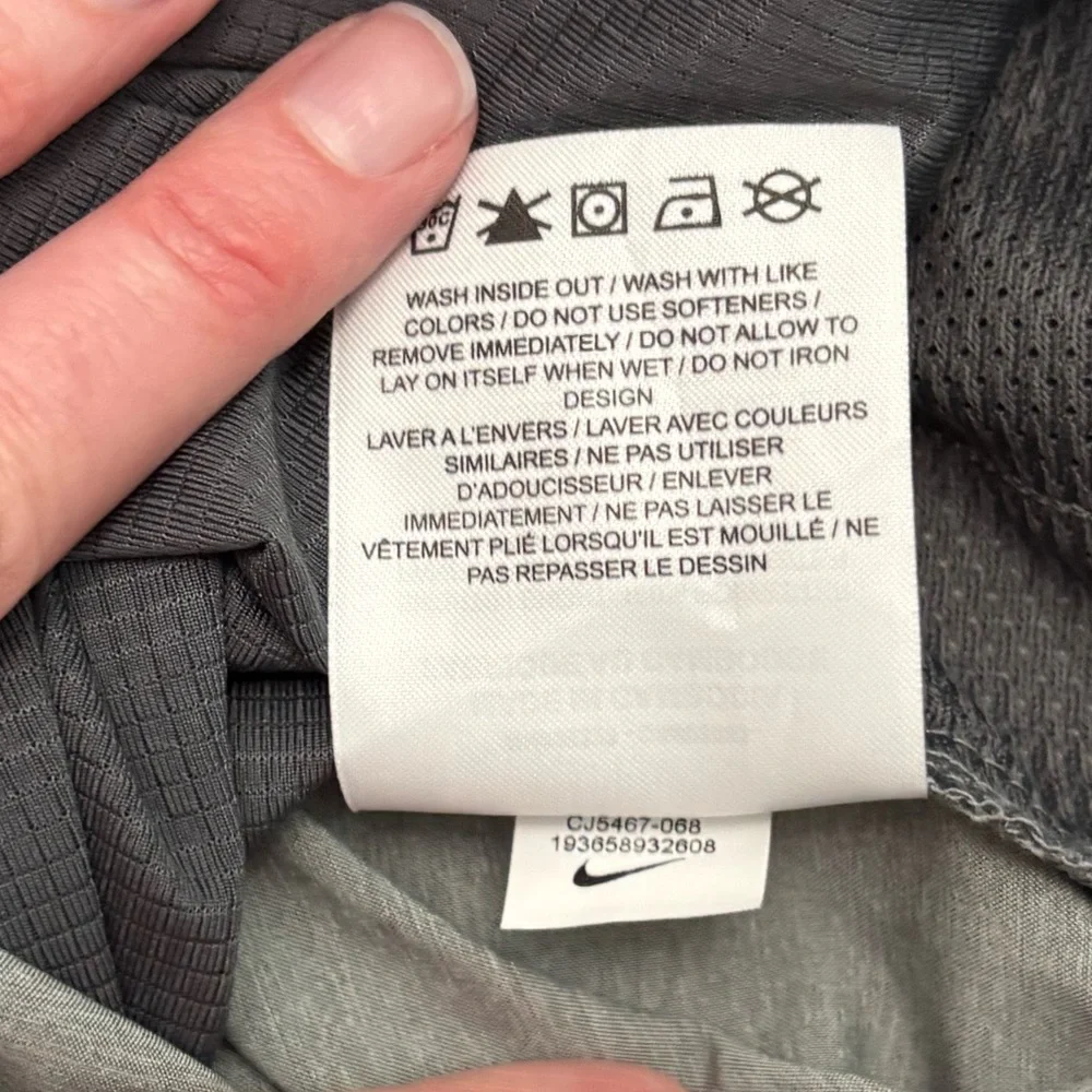 Nike | Gray Spandex Lined Running Athletic Shorts | S